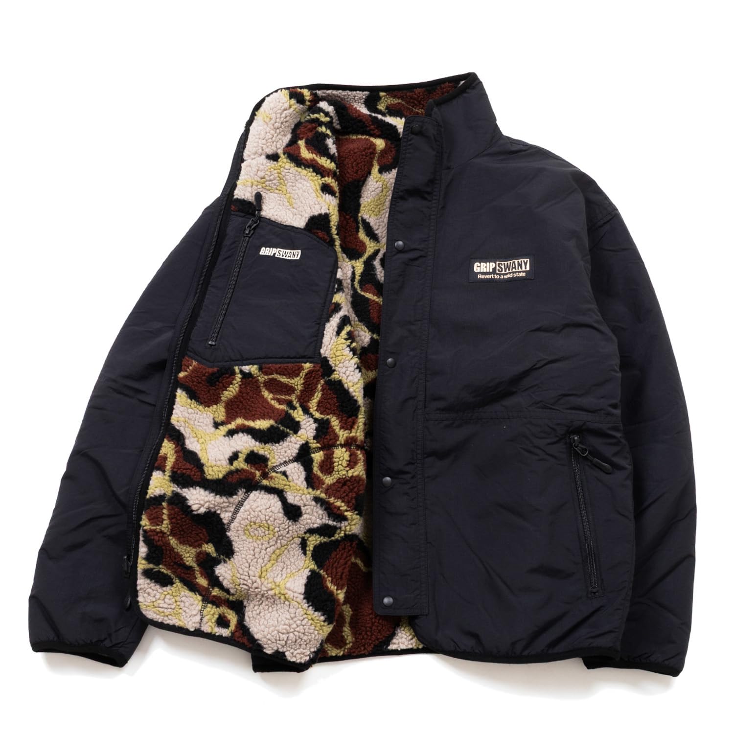Amazon | [グリップスワニー] 別注 REVERSIBLE JKT 4.0 リバーシブル